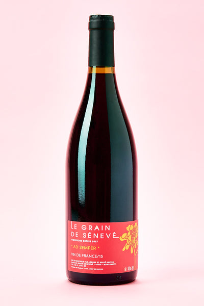 Le Grain de Sénévé - Hervé Ravera - Ad Semper 2022 - Beaujolais - Vin nature