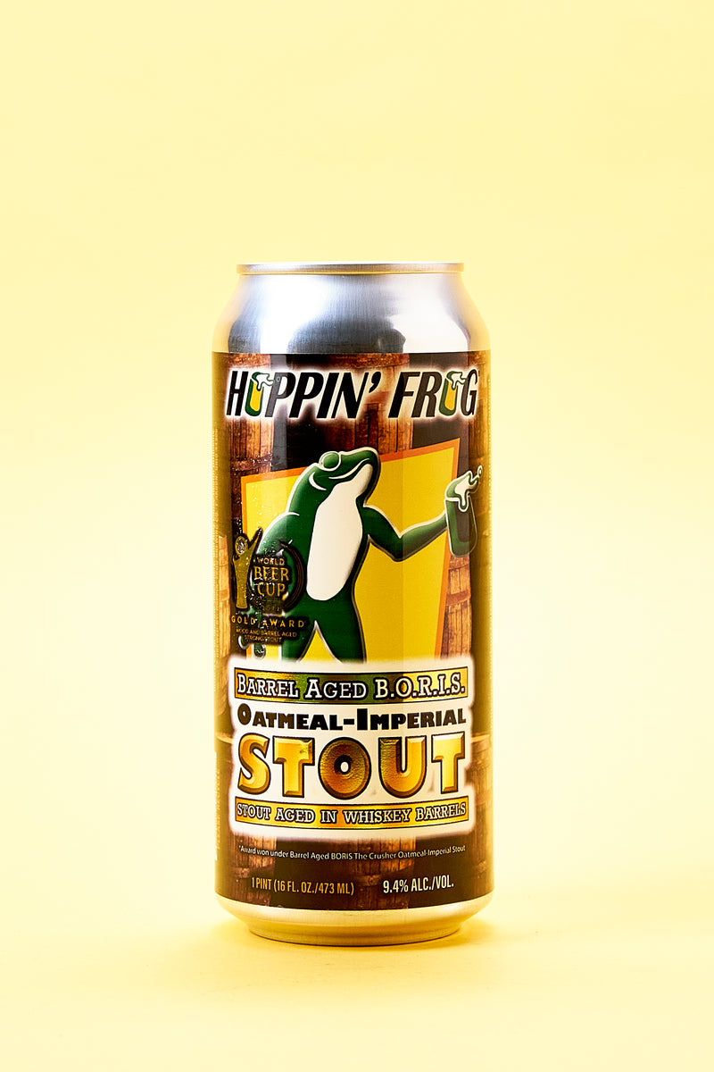 Hoppin frog - Barrel Aged B.O.R.I.S - craft beer - imperial stout