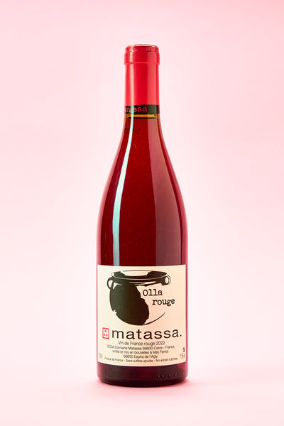 Domaine Matassa - Tom Lubbe - Olla Rouge 2022 - Roussillon - Vin nature