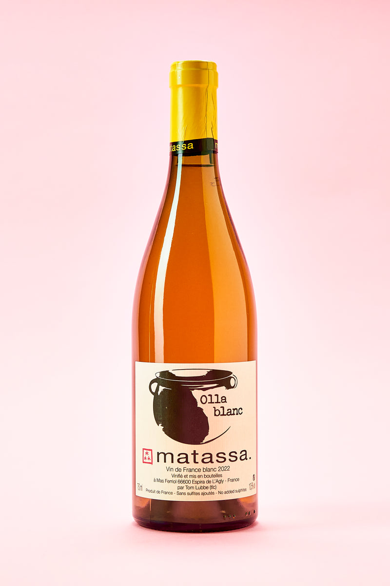 Domaine Matassa - Tom Lubbe - Olla Blanc 2022 - Roussillon - Vin nature