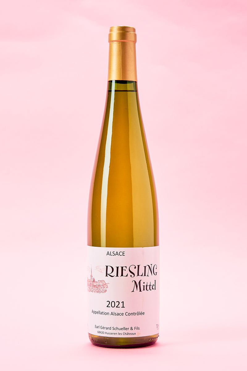 Domaine Schueller Gérard & Fils - Riesling Mittel 2021 - Alsace - Vin nature