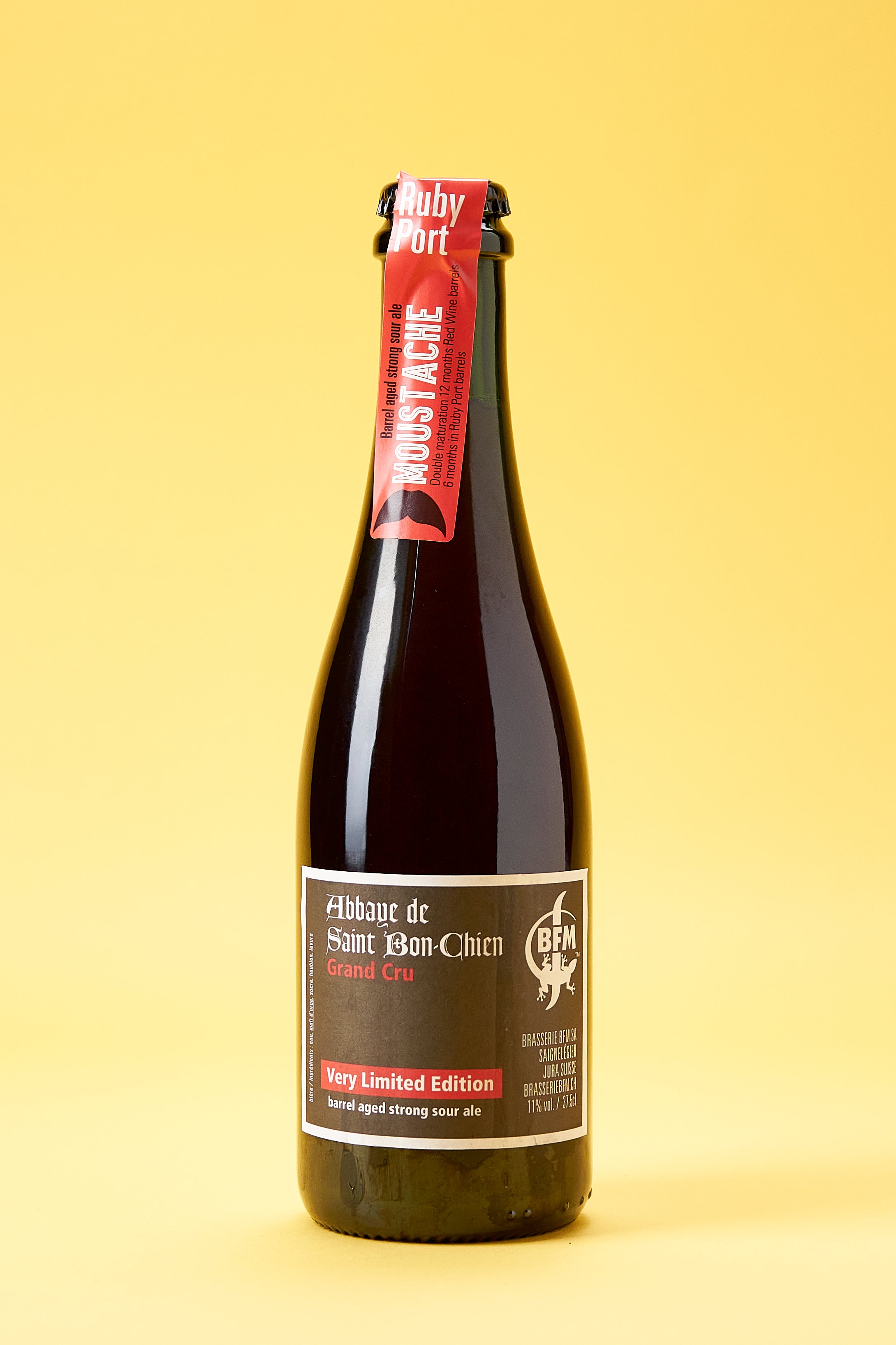 Brasserie des Franches Montagnes - Abbaye de Saint Bon-Chien Grand Cru ...
